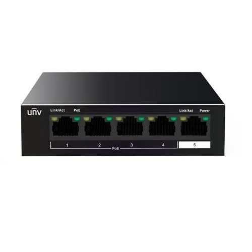 UNIVIEW 4-Port PoE Switch