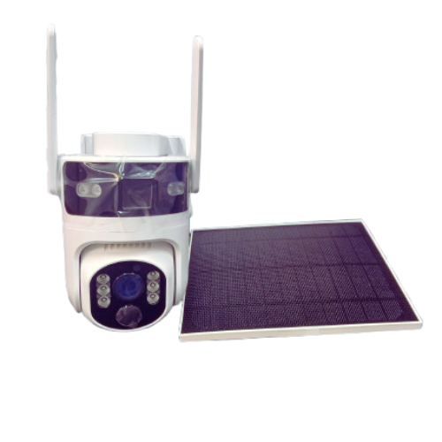 Ubox Dual Lens Solar Camera 15x Optical Zoom