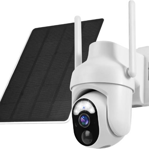 Ubox Dual Lens Solar Camera 12x Optical Zoom