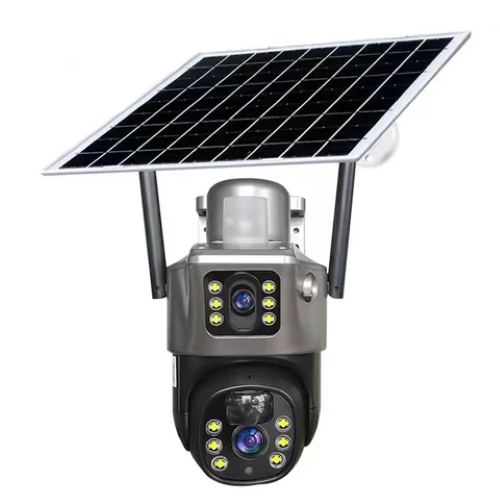 UBOX WiFi Dual Lens Solar Camera